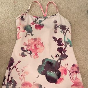 Lululemon Y Yoga Tank Top- Floral- 6